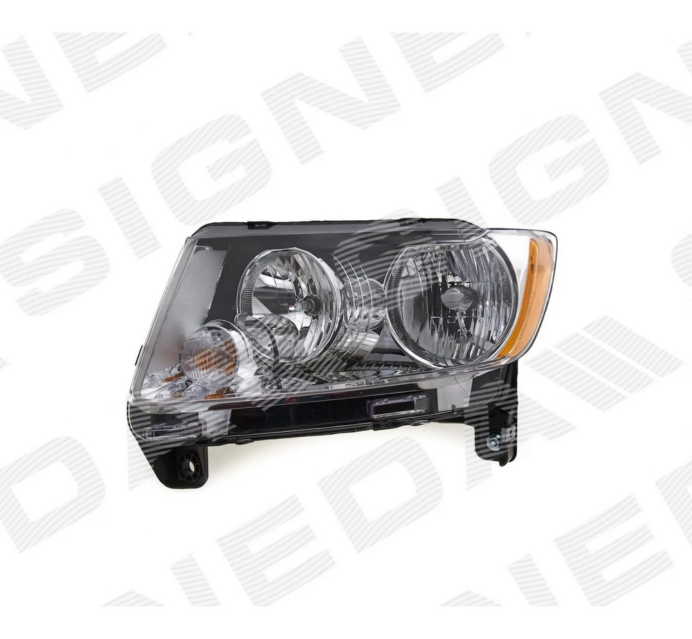 Передняя фара (левая) для Jeep Compass I (MK) Передняя фара (левая) для Jeep Compass I (MK)