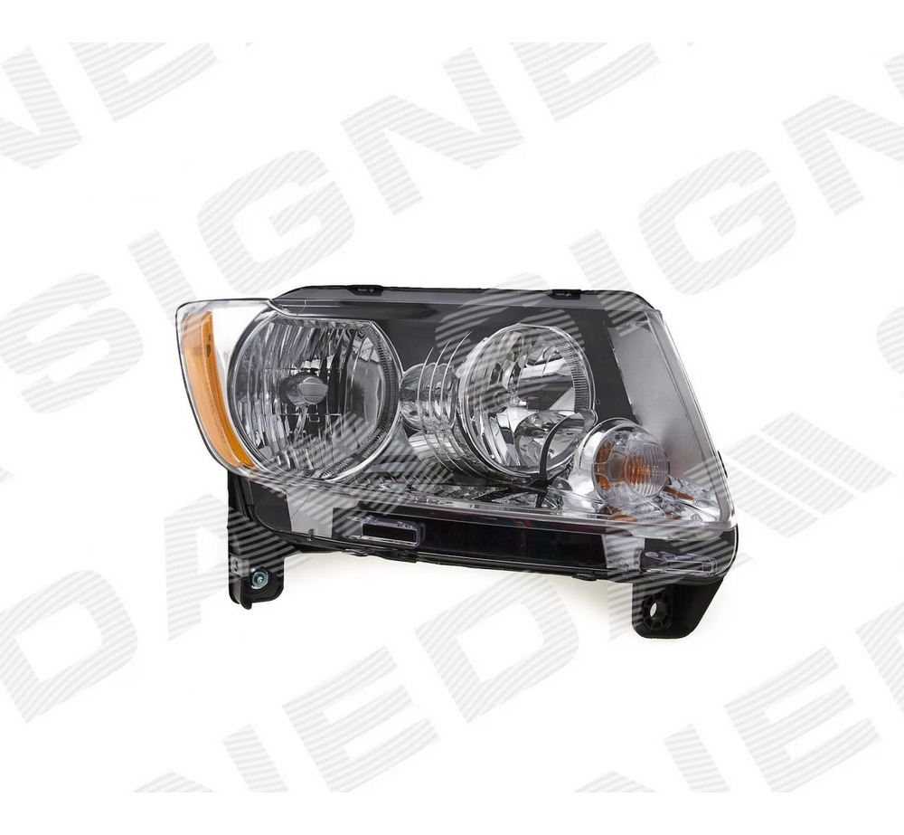 Передняя фара (правая) для Jeep Compass I (MK) Передняя фара (правая) для Jeep Compass I (MK)