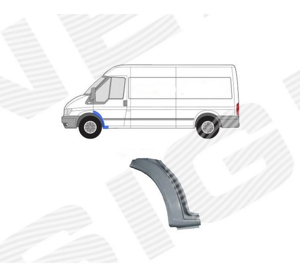 Передняя арка (левая) для Ford Transit VI