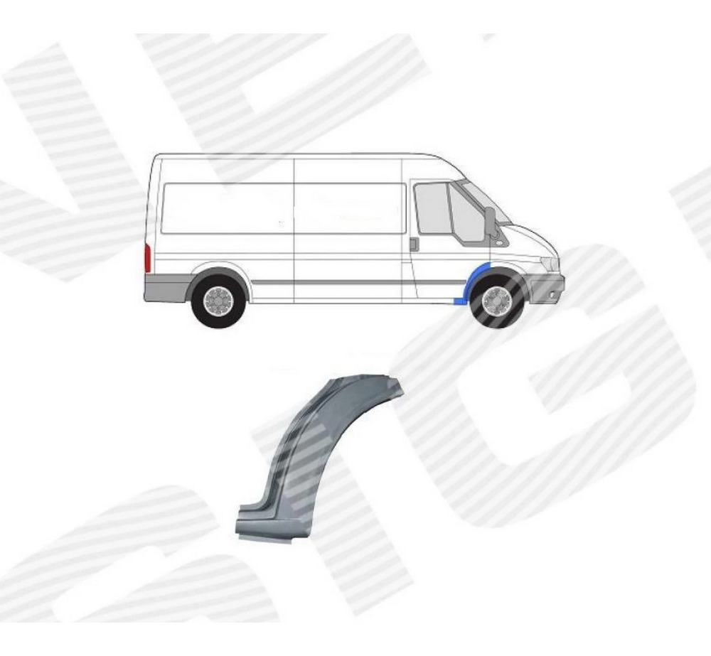 Передняя арка (правая) для Ford Transit VI