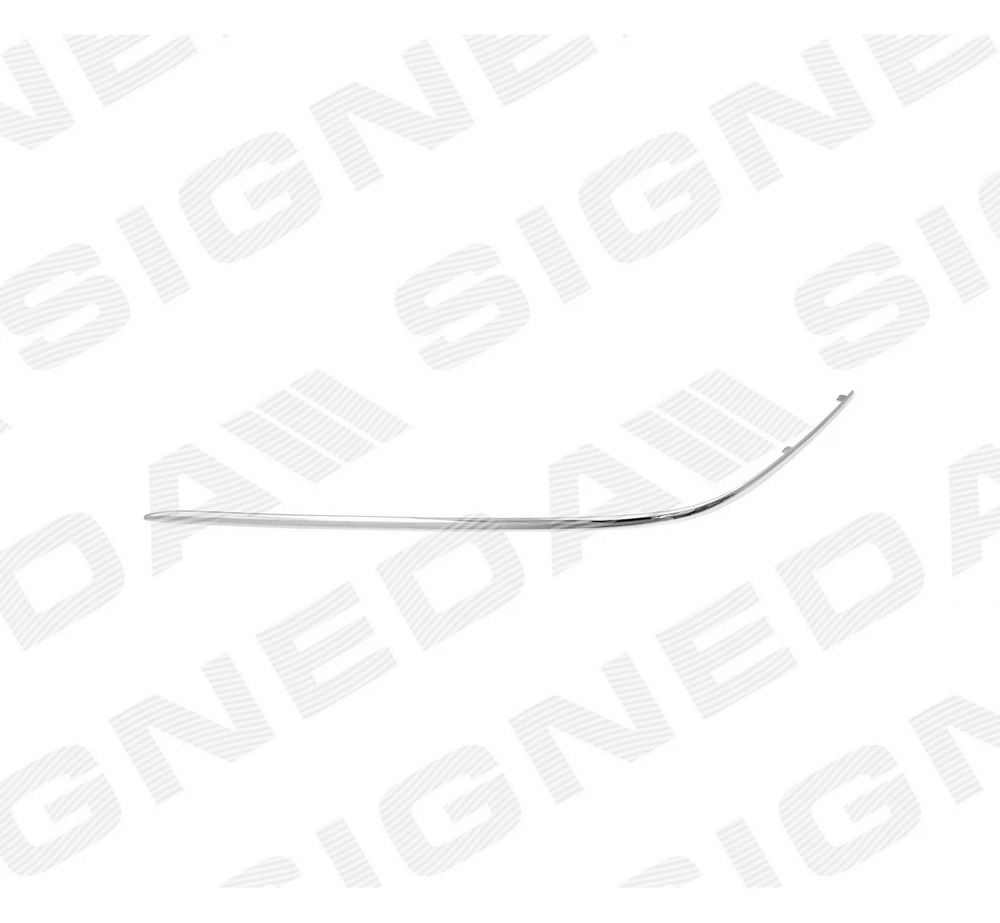 Молдинг переднего бампера (левый) для Mercedes C (W203)