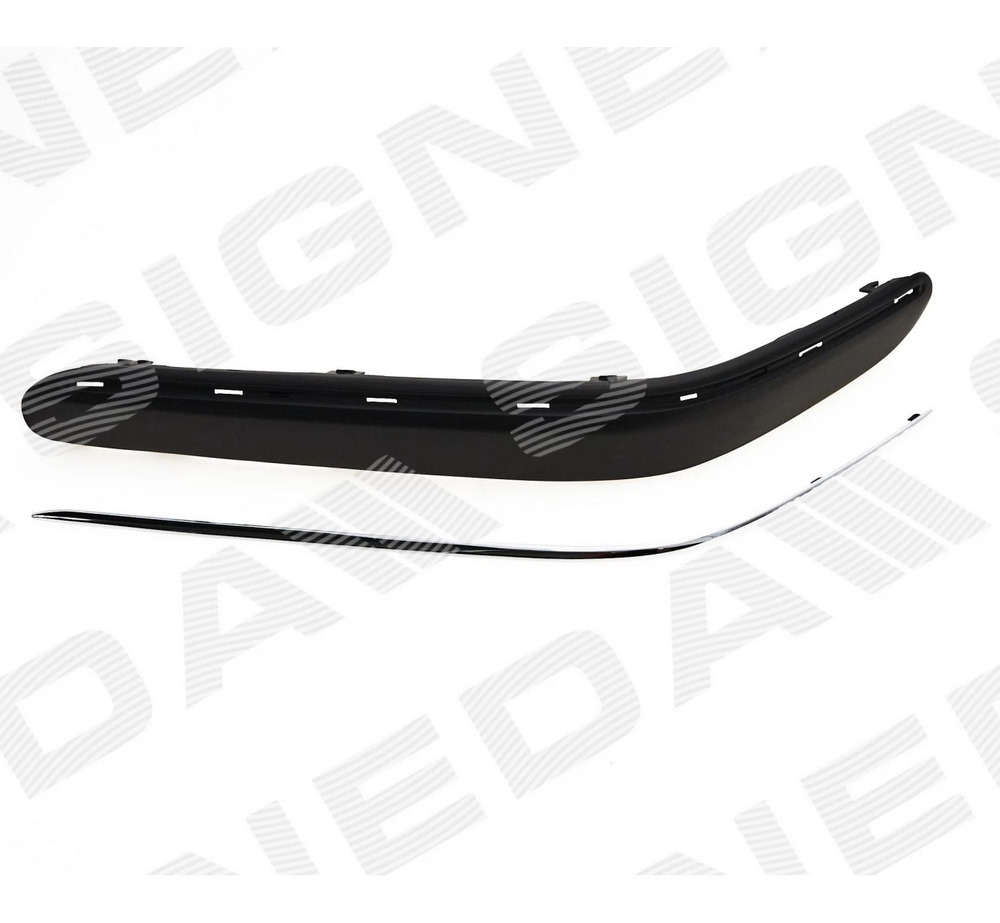 Молдинг переднего бампера (левый) для Mercedes C (W203)