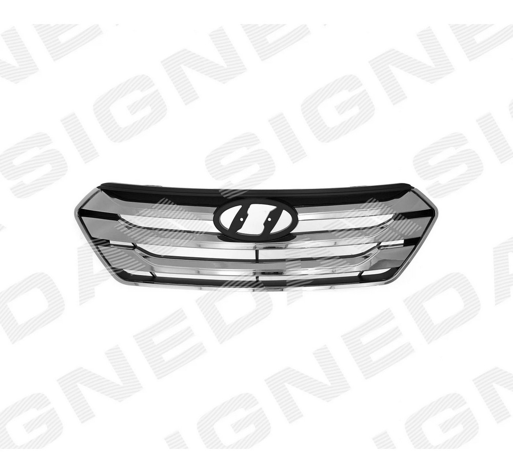 Решетка радиатора для Hyundai Santa Fe III (DM) Решетка радиатора для Hyundai Santa Fe III (DM)