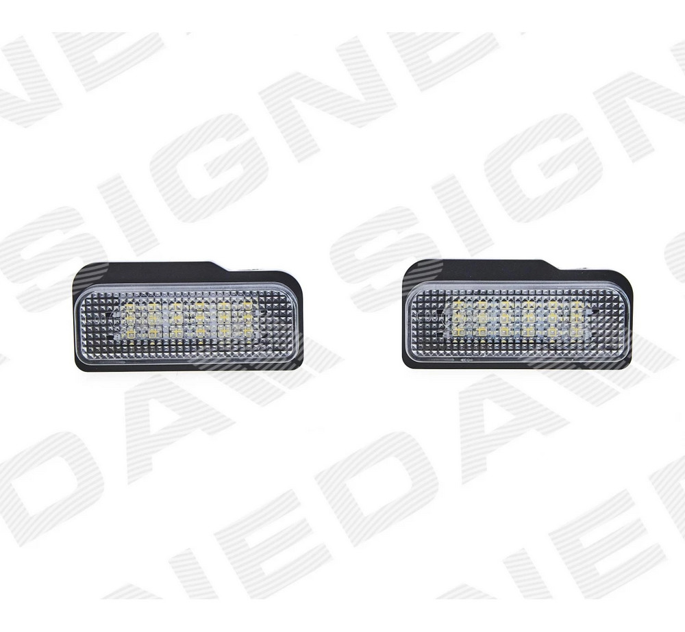 Подсветка номера led для Mercedes C (W203)