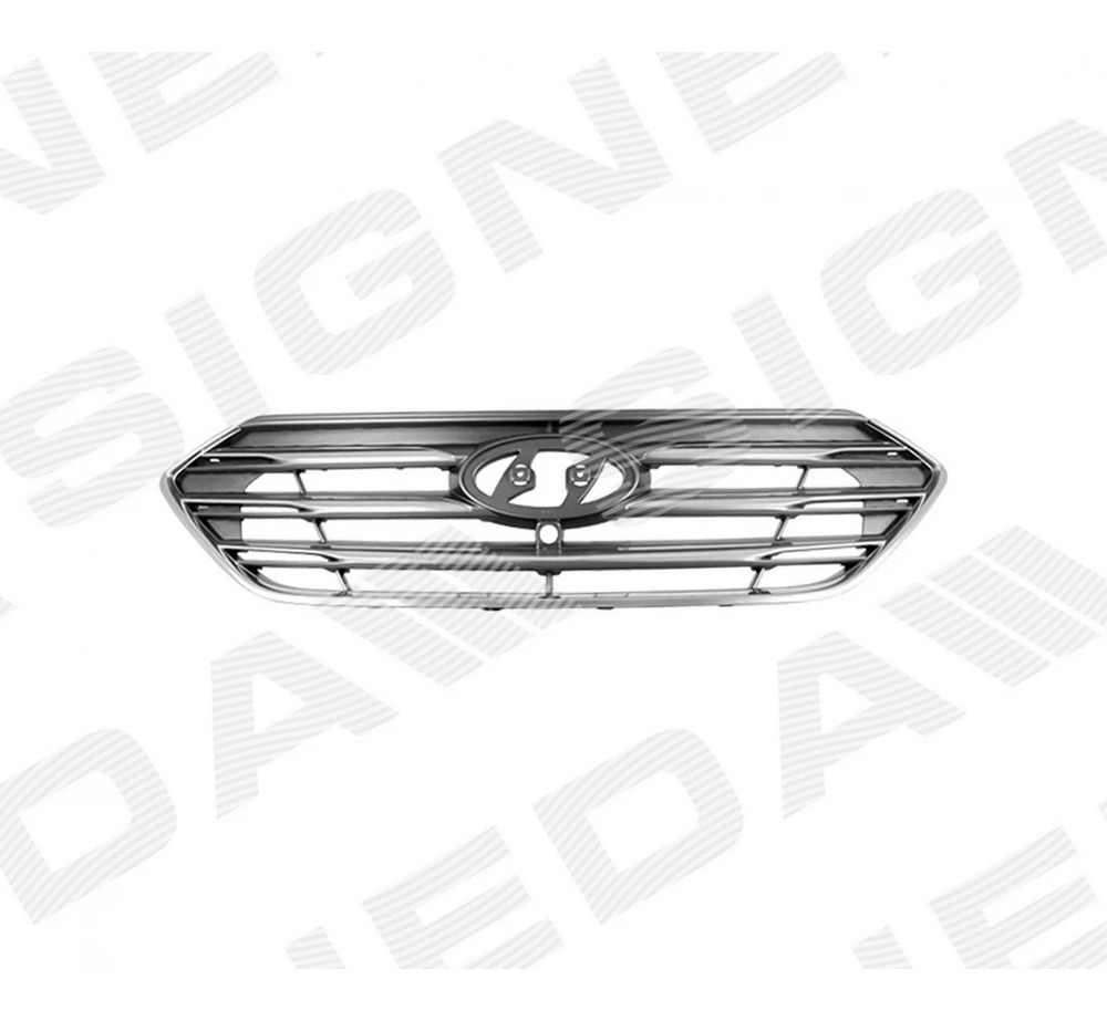 Решетка радиатора для Hyundai Santa Fe III (DM)