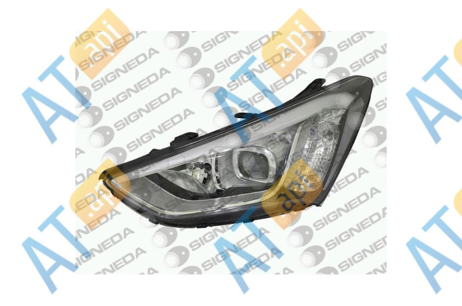 Передняя фара (левая) для Hyundai Santa Fe III (DM) Передняя фара (левая) для Hyundai Santa Fe III (DM)