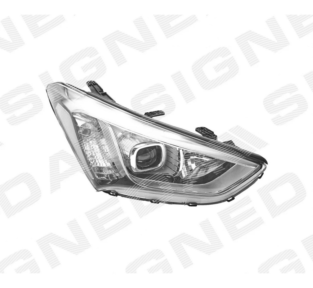 Передняя фара (правая) для Hyundai Santa Fe III (DM) Передняя фара (правая) для Hyundai Santa Fe III (DM)