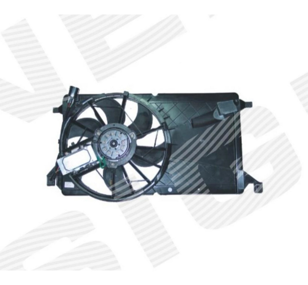 Диффузор радиатора для Mazda 3 (BK)