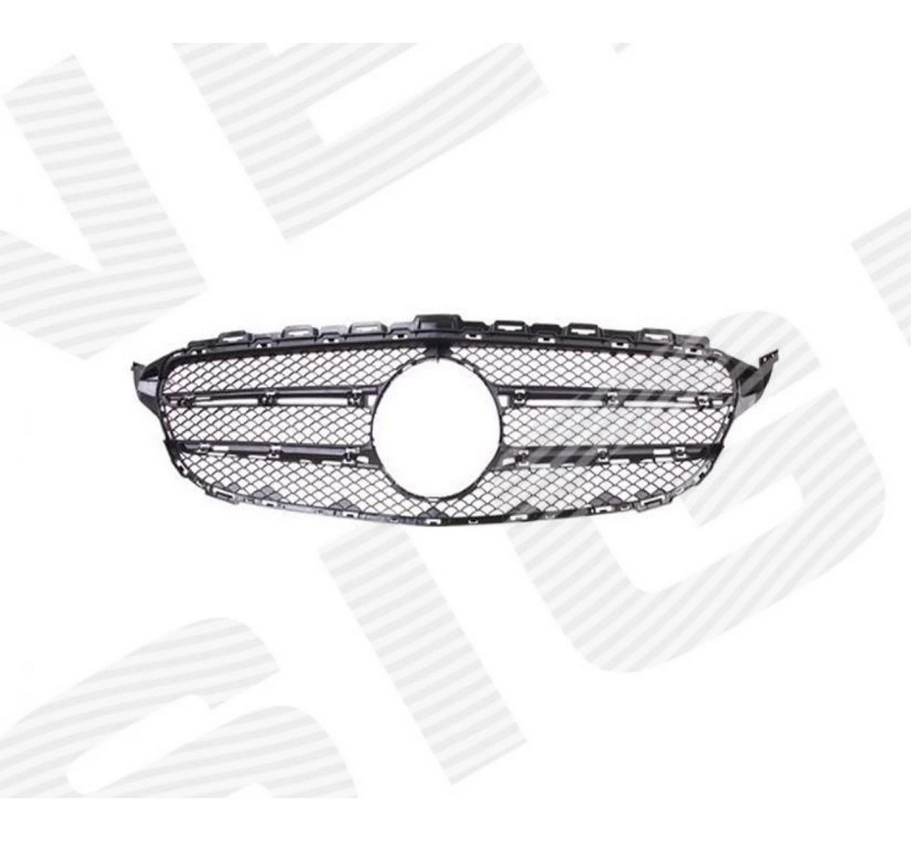 Решетка радиатора для Mercedes C (W205)