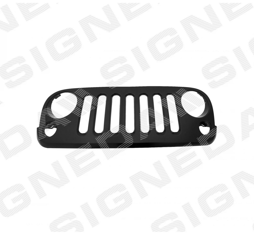 Решетка радиатора для Jeep Wrangler III (JK)