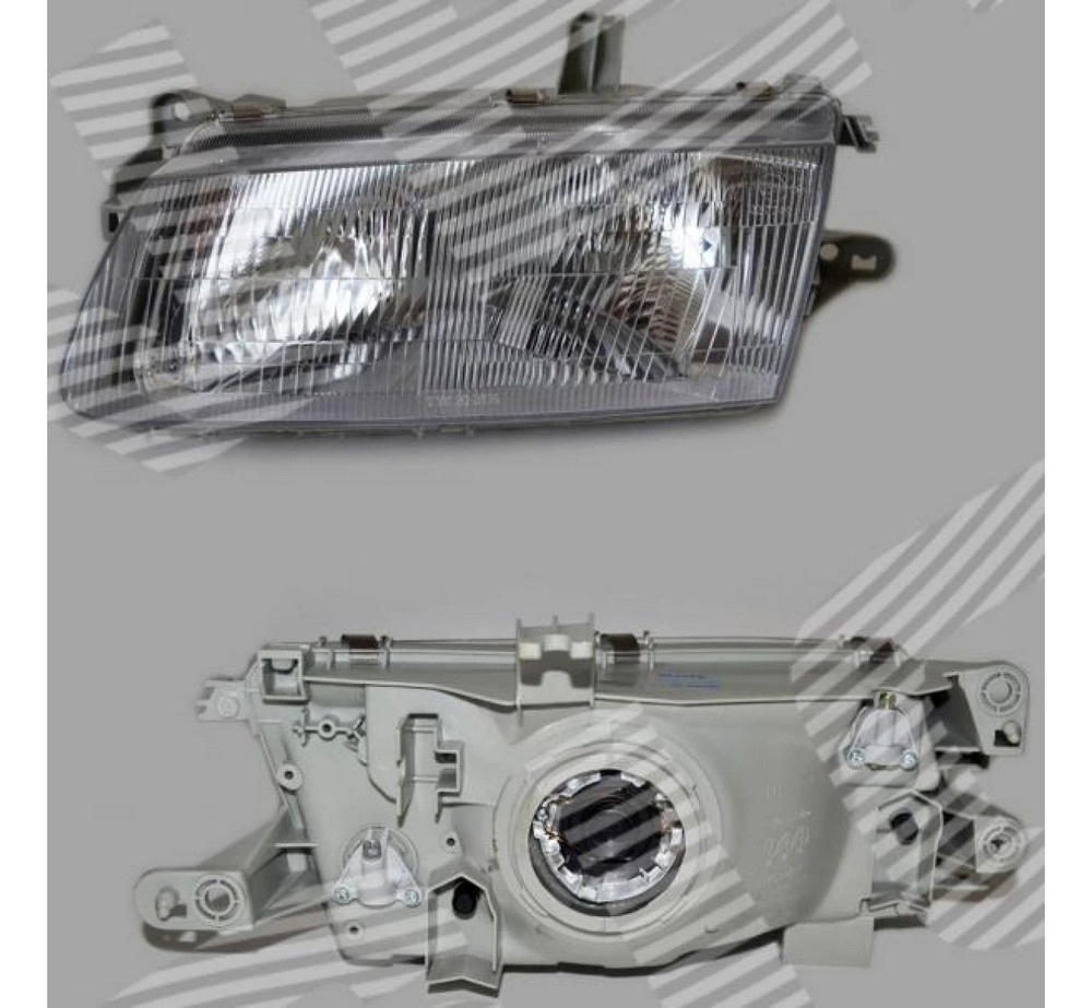 Передняя фара (левая) для Mazda 323 S-P (BA) Передняя фара (левая) для Mazda 323 S-P (BA)
