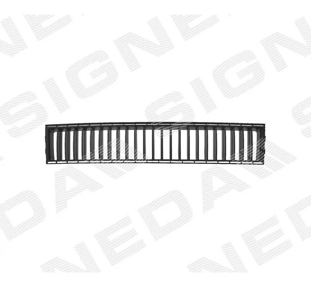 Решетка в бампер (центральная) для Skoda Fabia (6Y)