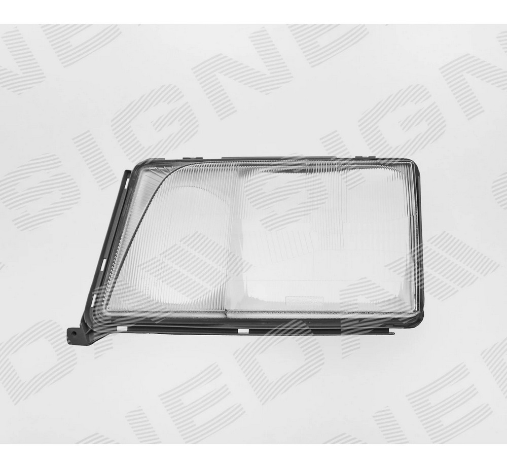 Стекло передней фары (левое) для Mercedes E (W124)