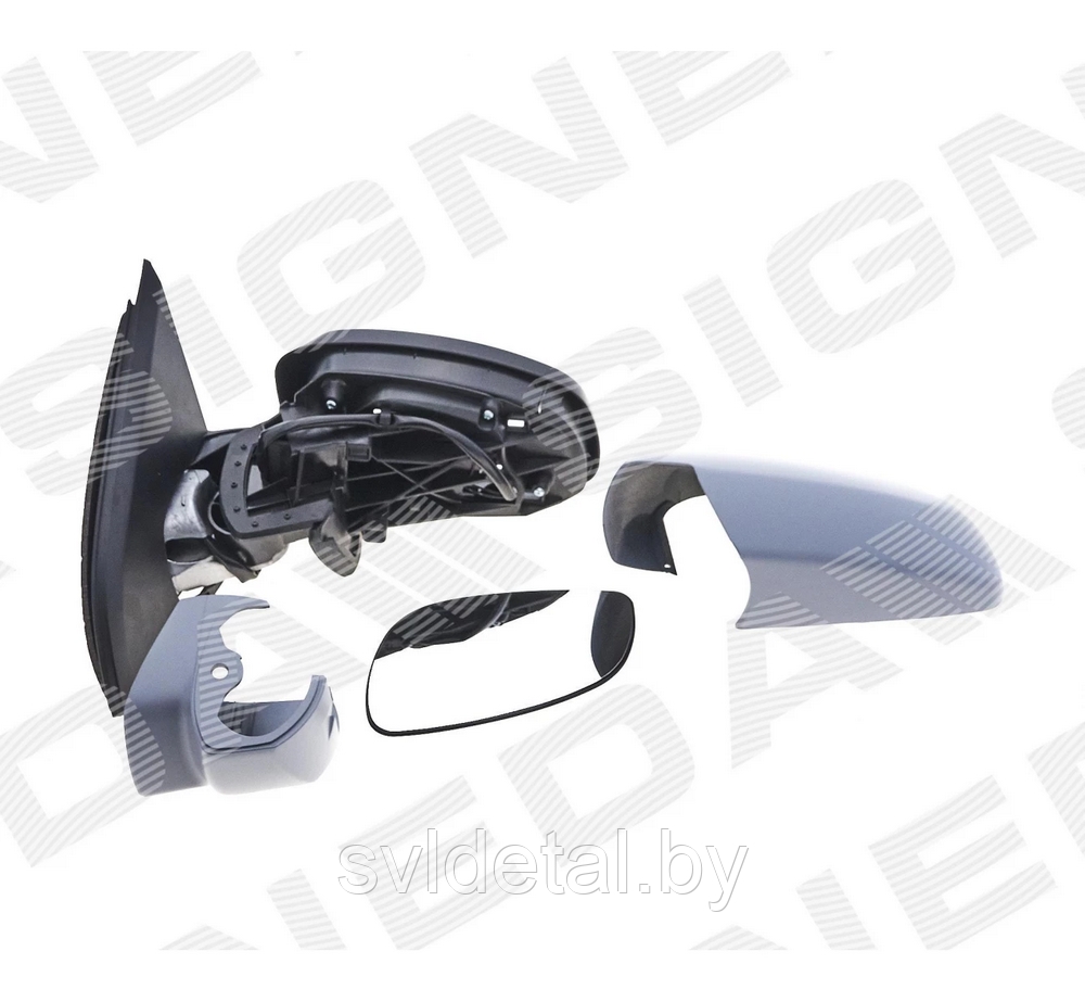Боковое зеркало (левое) для Opel Vectra C
