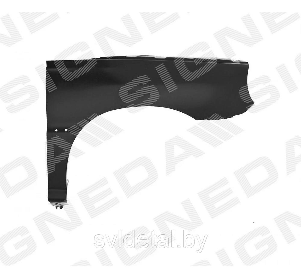 Крыло переднее (правое) для KIA Rio (DC_)