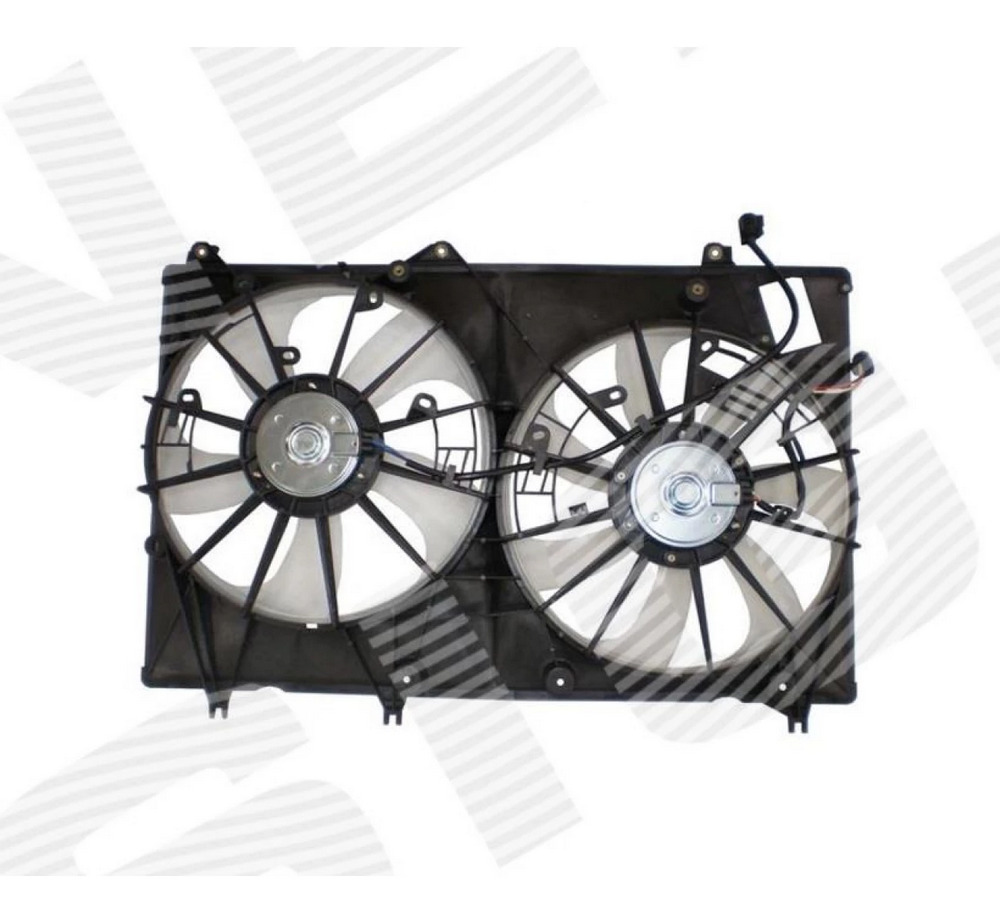 Диффузор радиатора и кондиционера для Toyota Highlander (_U4)