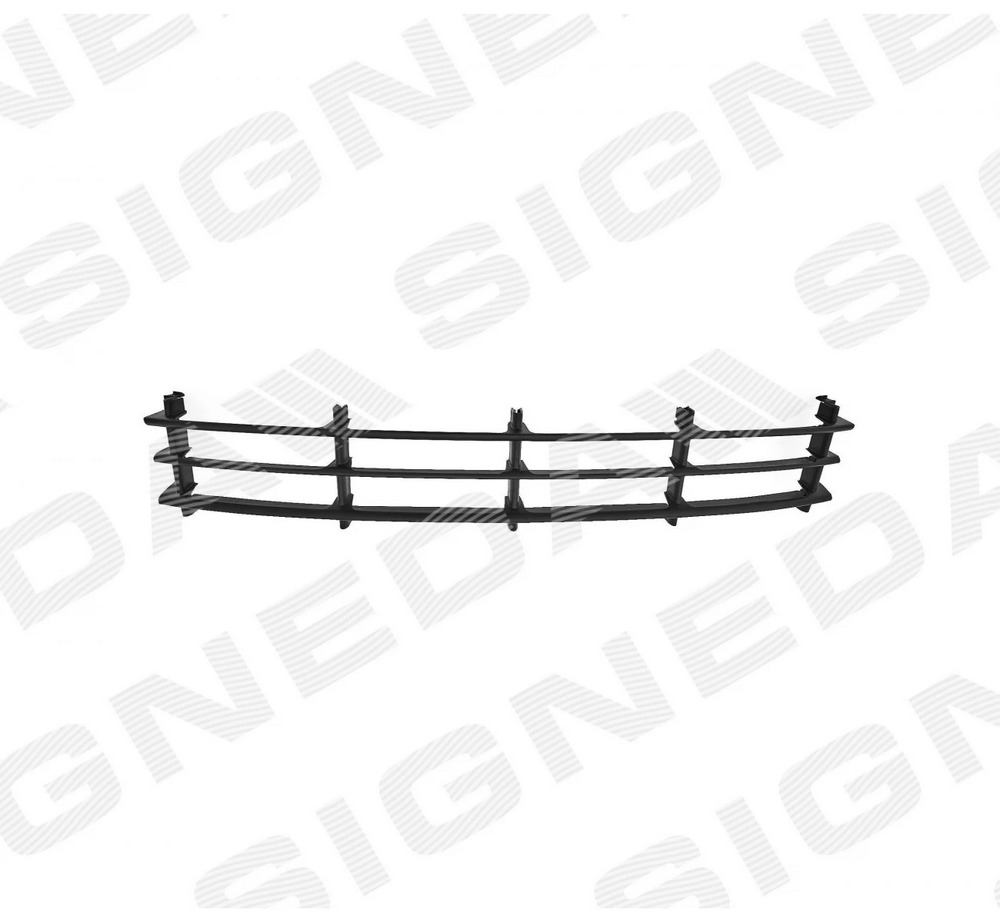 Решетка в передний бампер (центральная) для Skoda Octavia (1Z3,1Z5)