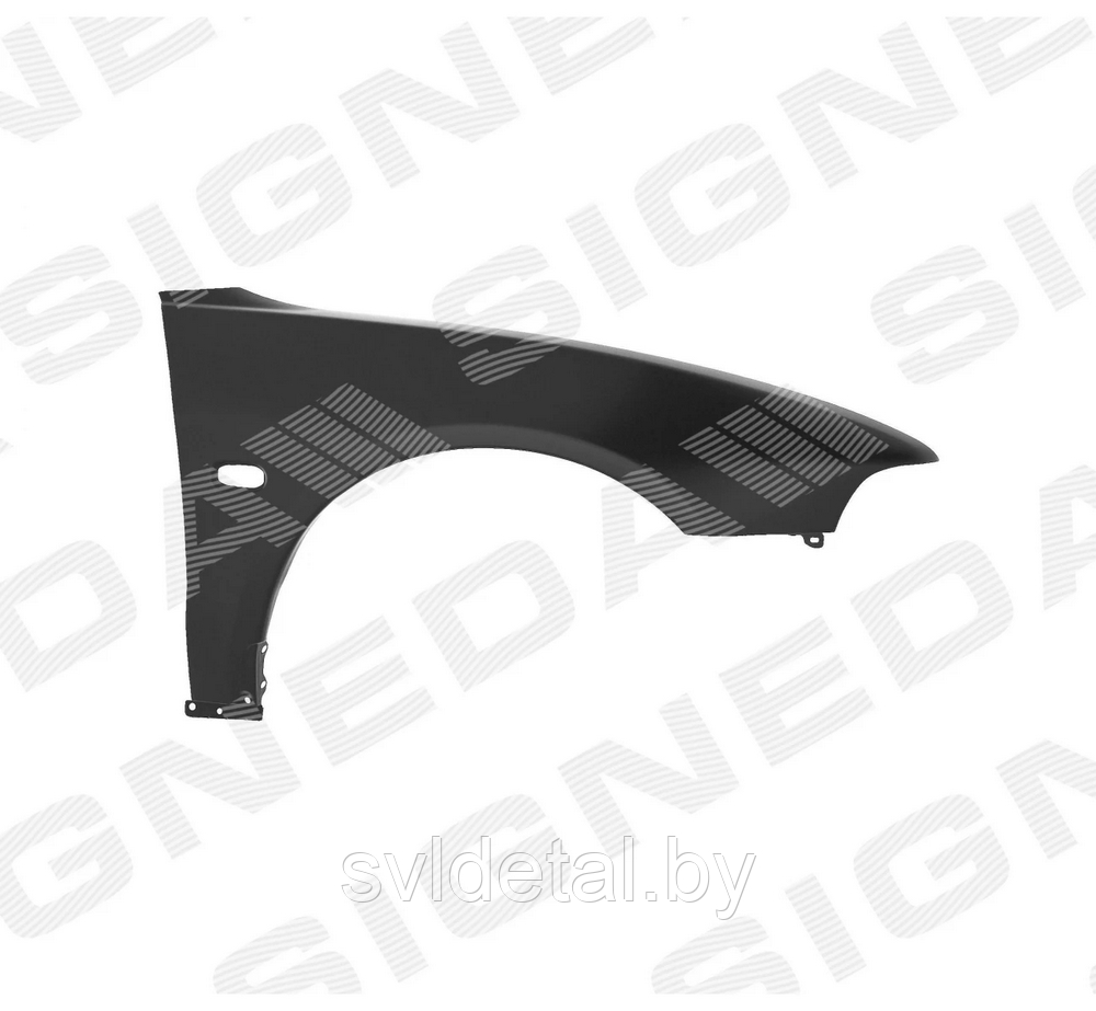 Крыло переднее (правое) для Mitsubishi Galant VI