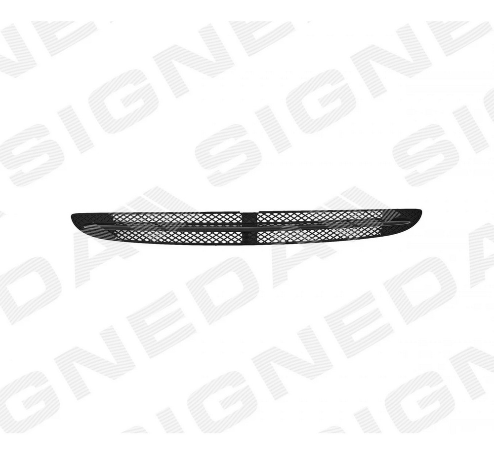 Решетка в бампер (центральная) для Mercedes S (W220)