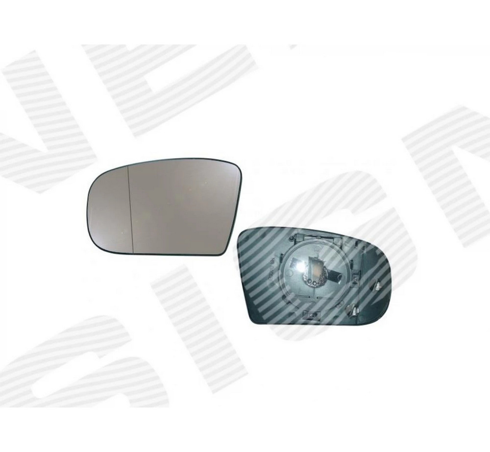 Стекло бокового зеркала (левое) для Mercedes S (W220)