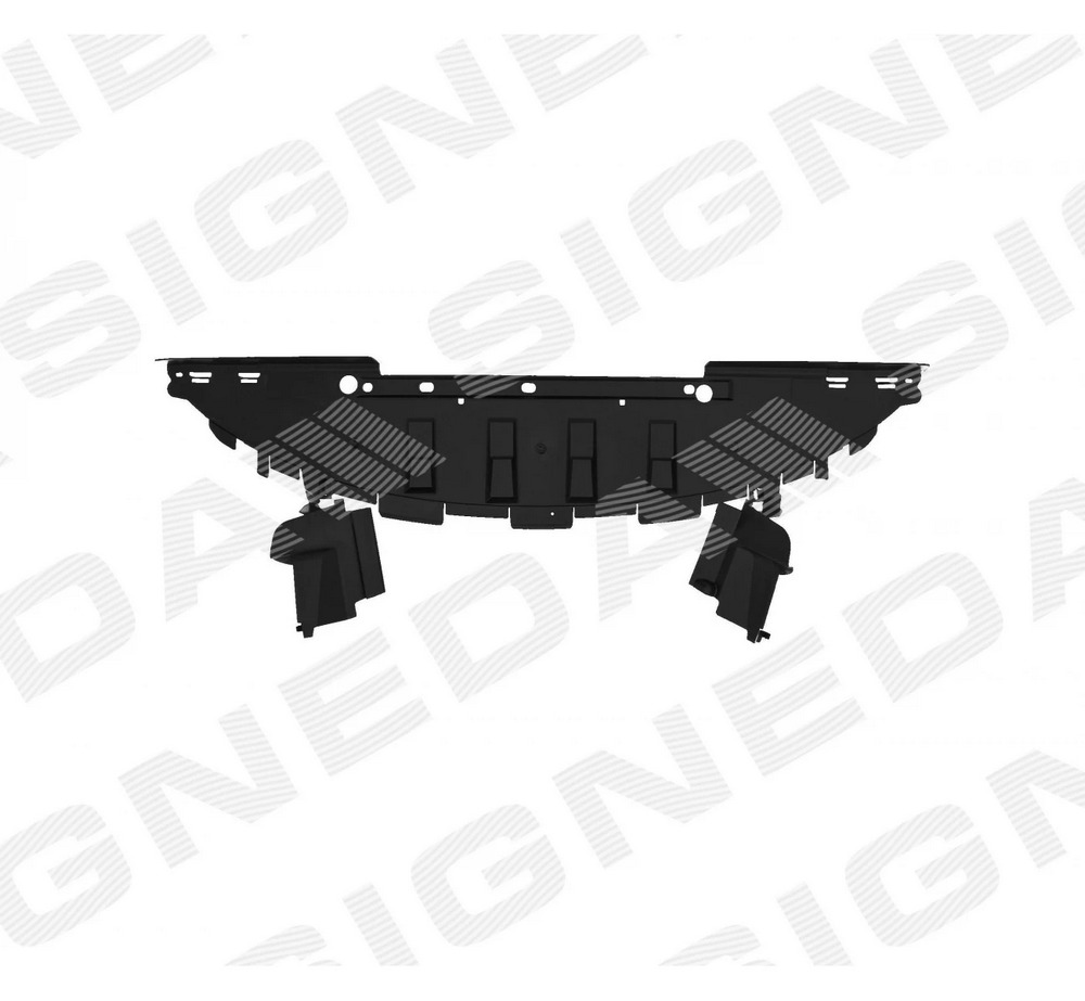 Защита под передний бампер для Renault Megane II