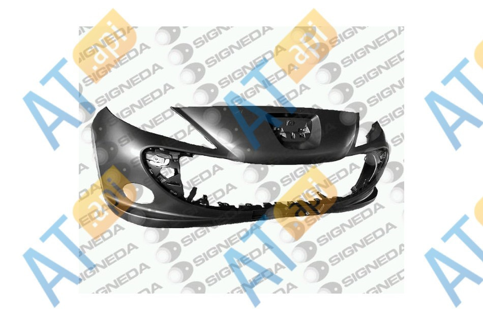 Бампер передний для Peugeot 206+ (T3E) Бампер передний для Peugeot 206+ (T3E)