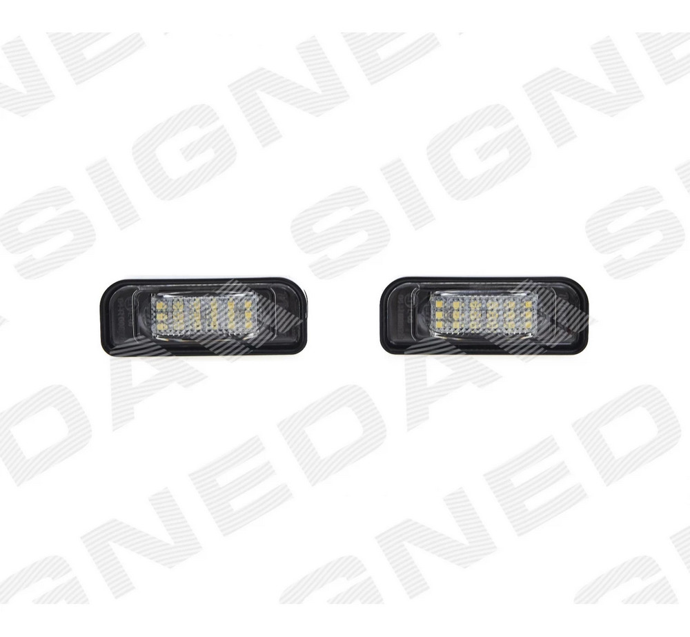 Подсветка номера led для Mercedes S (W220)