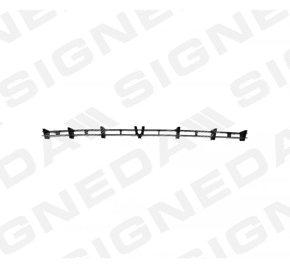 Решетка в бампер (центральная) для Opel Astra G