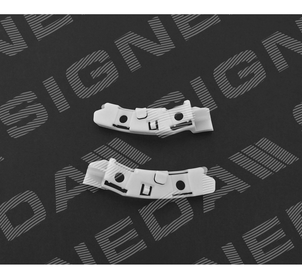 Крепления переднего бампера (комплект) для Peugeot 208