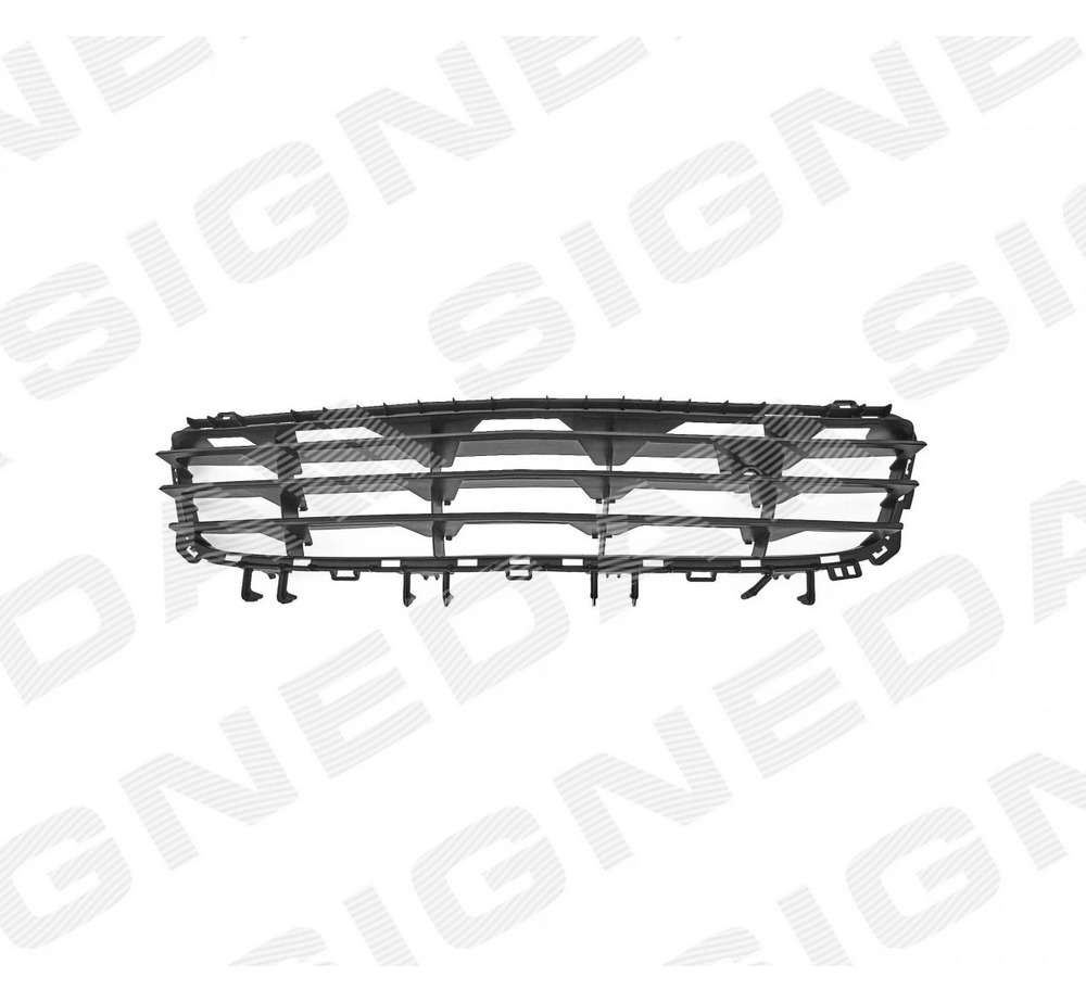 Решетка в бампер (центральная) для Opel Astra H