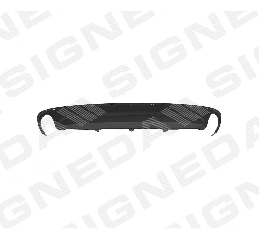 Спойлер бампера для Audi A6 (C7)