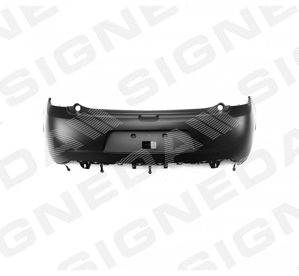 Бампер задний для Citroen C3 II (A51)