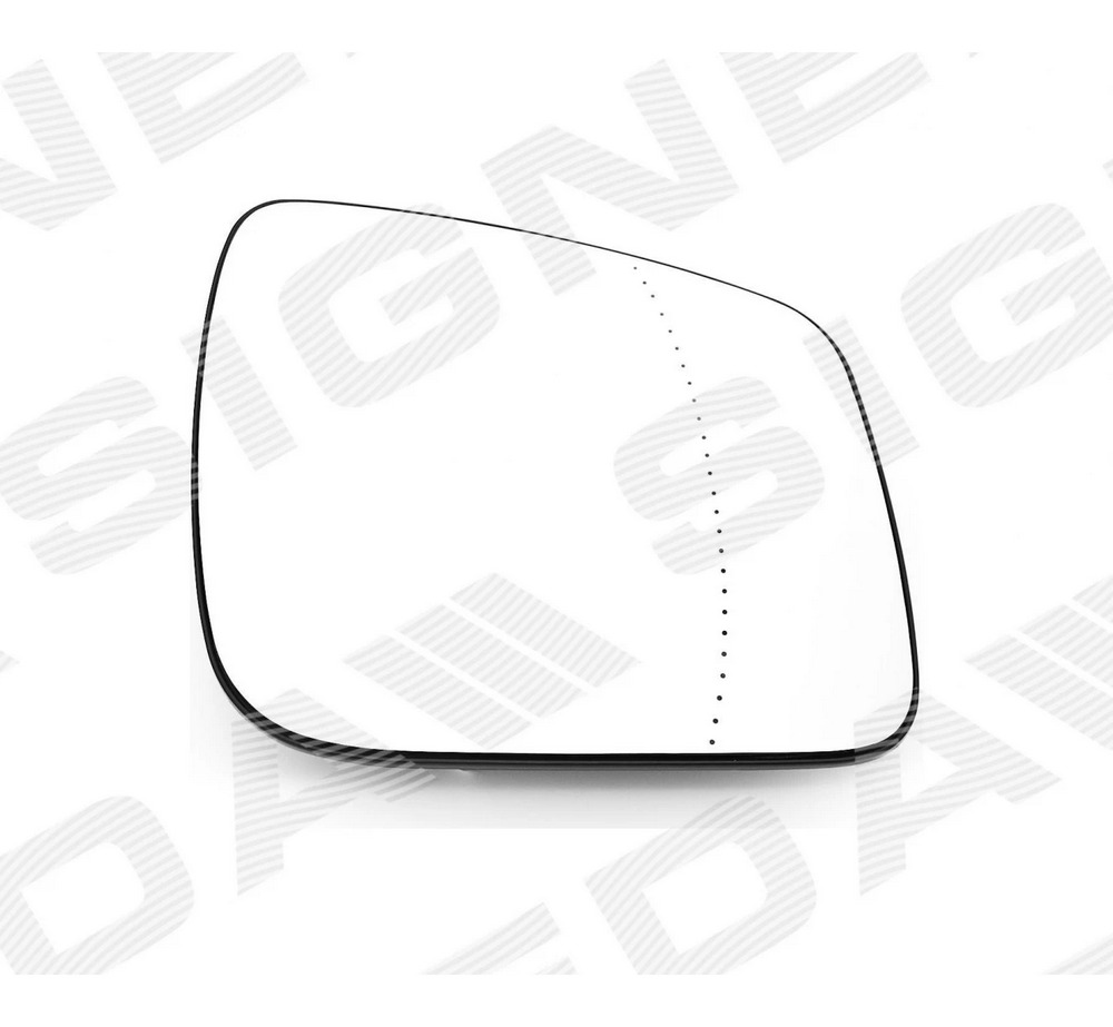 Стекло бокового зеркала (правое) для Mercedes A (W169)