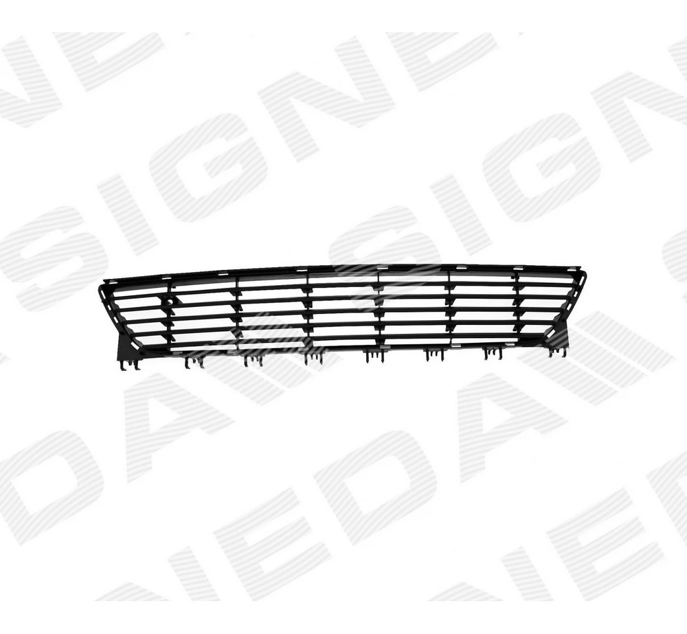 Решетка в бампер (центральная) для Opel Corsa C