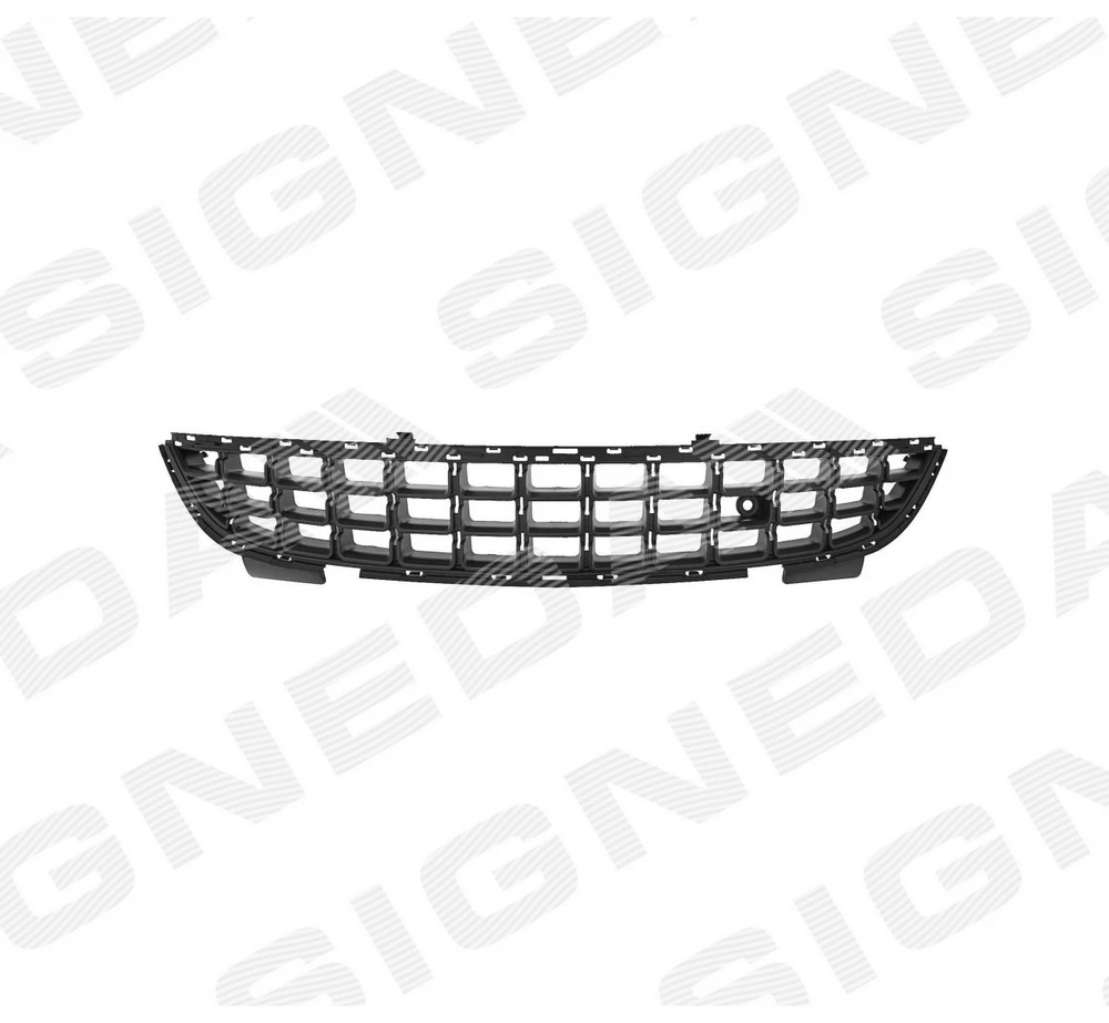 Решетка в бампер (центральная) для Opel Corsa D