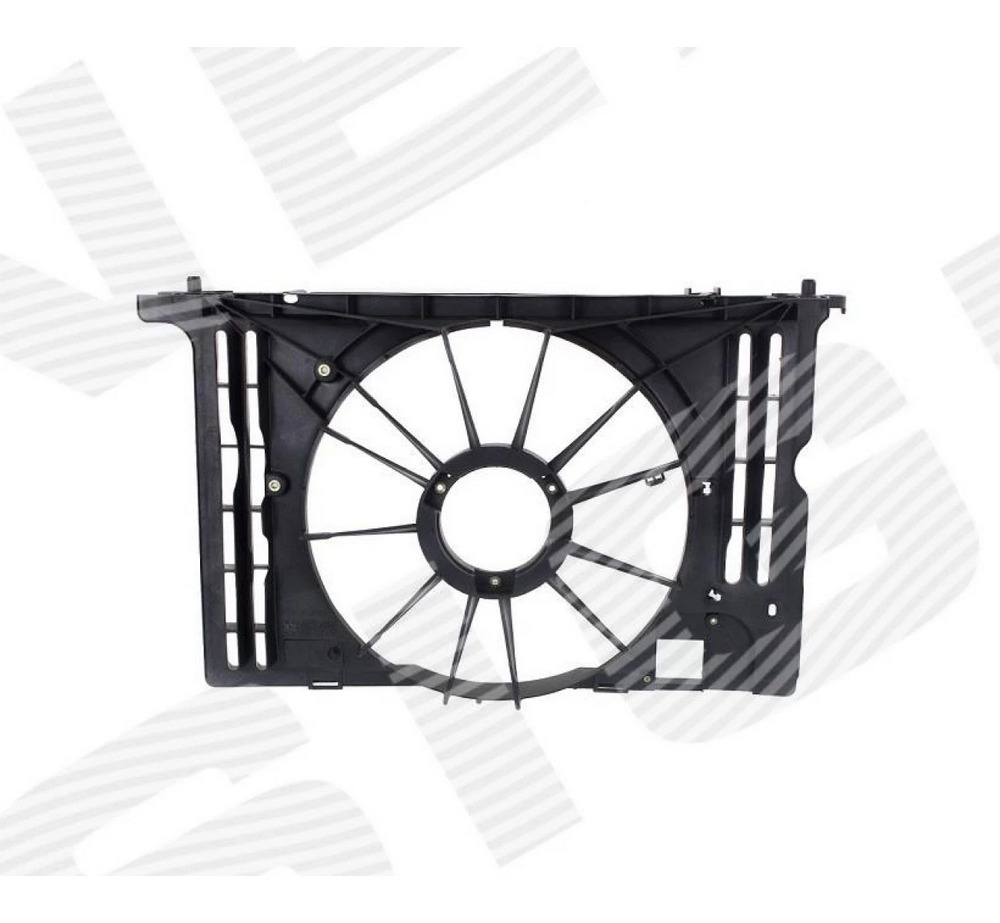 Диффузор радиатора и кондиционера для Toyota Corolla (E15)