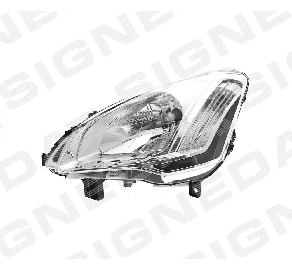 Передняя фара (левая) для Citroen Berlingo II (B9) Передняя фара (левая) для Citroen Berlingo II (B9)