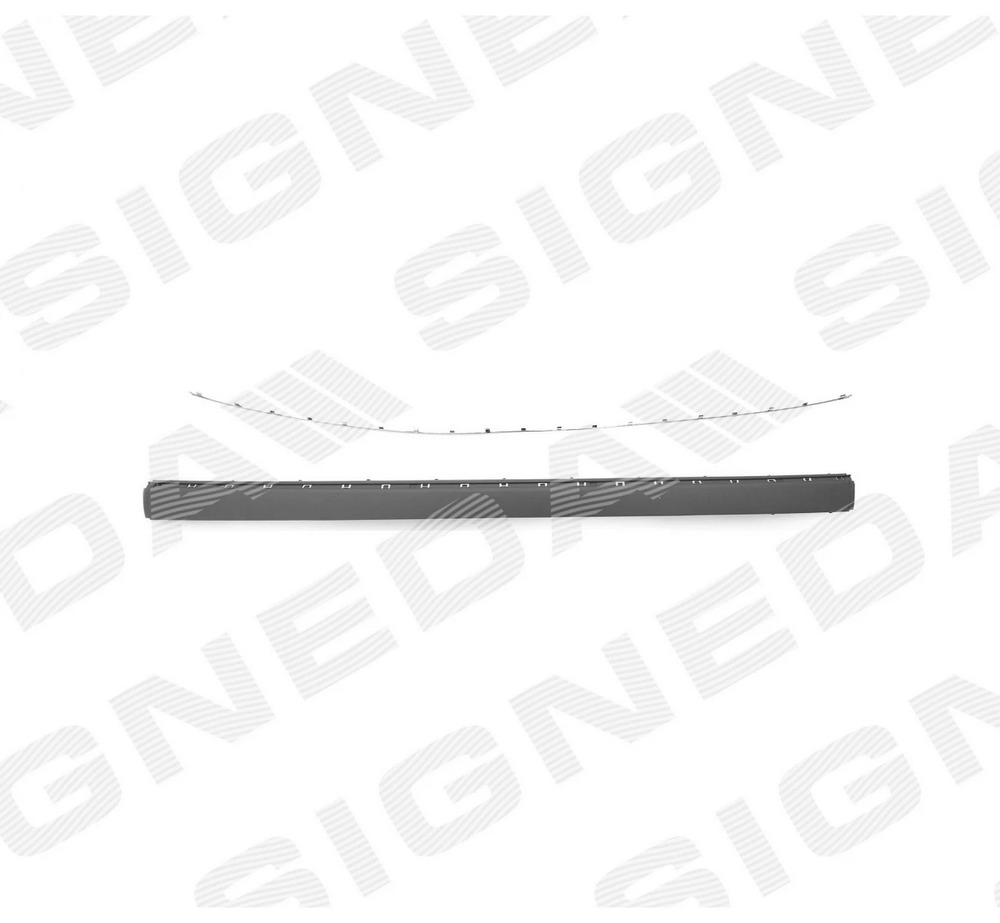 Молдинг заднего бампера (центр) для Mercedes E (W211)