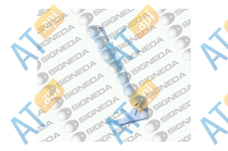 Петля капота (левая) для Mitsubishi Lancer IX (CS)