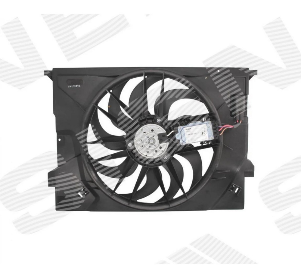 Диффузор радиатора для Mercedes E (W211)