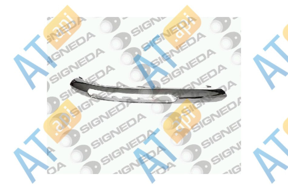 Молдинг решетки бампера (левый) для Mercedes E (W212)