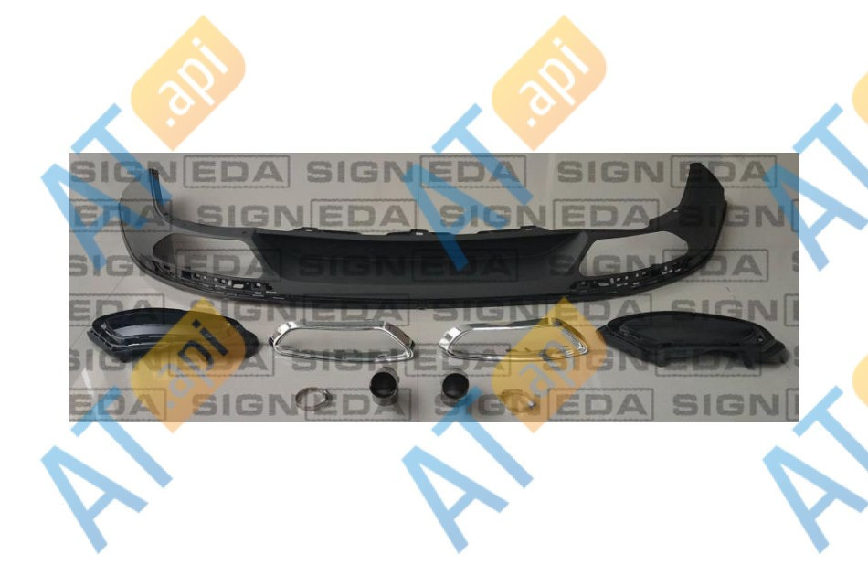 Обвес задний (комплект) для Volkswagen Passat B8 Обвес задний (комплект) для Volkswagen Passat B8