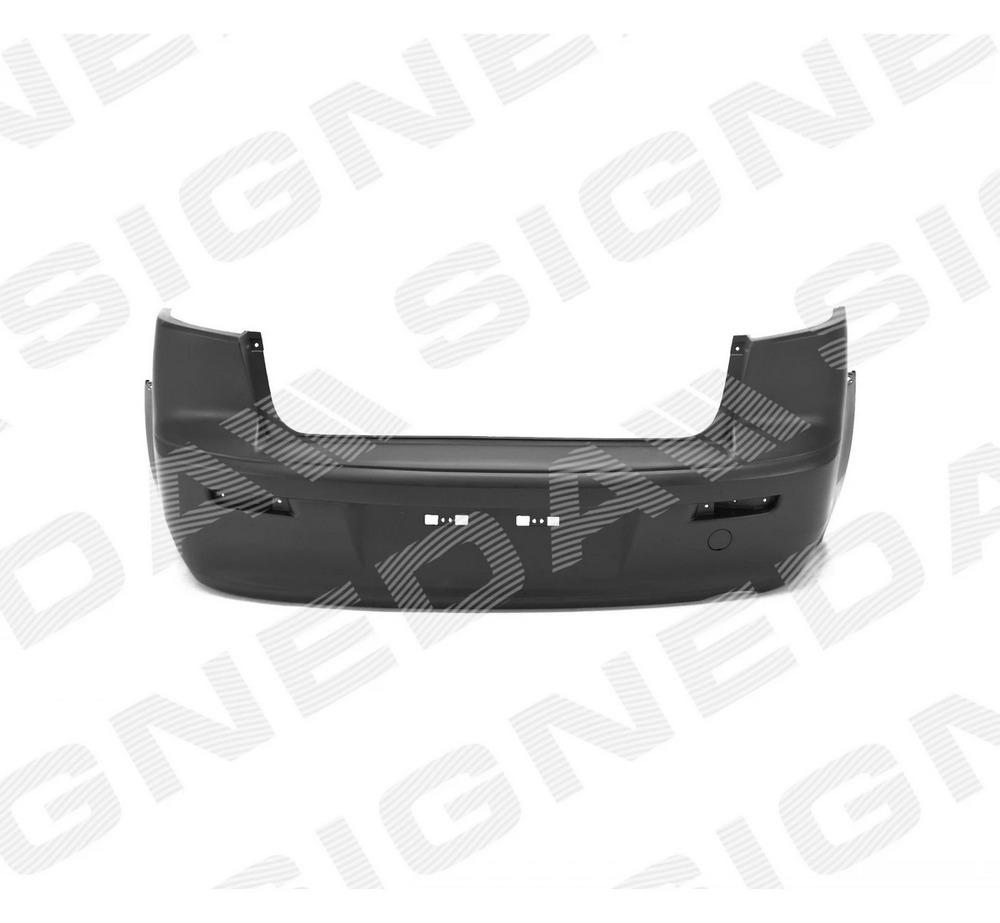 Бампер задний для Mitsubishi Lancer X (CY)