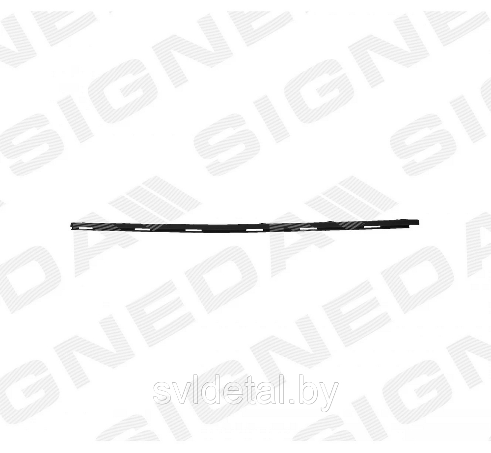 Молдинг переднего бампера для Mercedes GLA (X156)