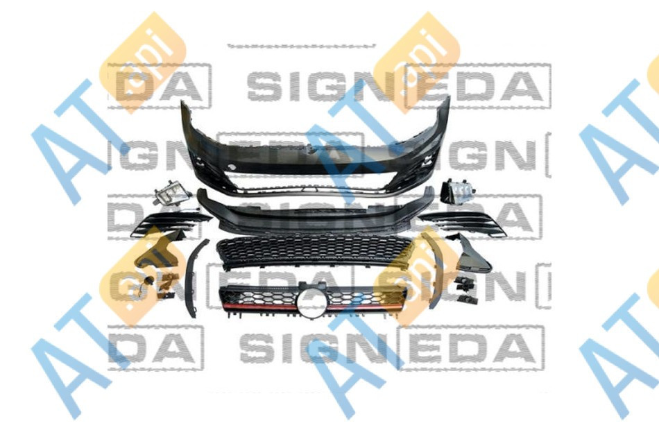 Бампер передний (комплект) для Volkswagen Golf VII (5G1) Бампер передний (комплект) для Volkswagen Golf VII (5G1)