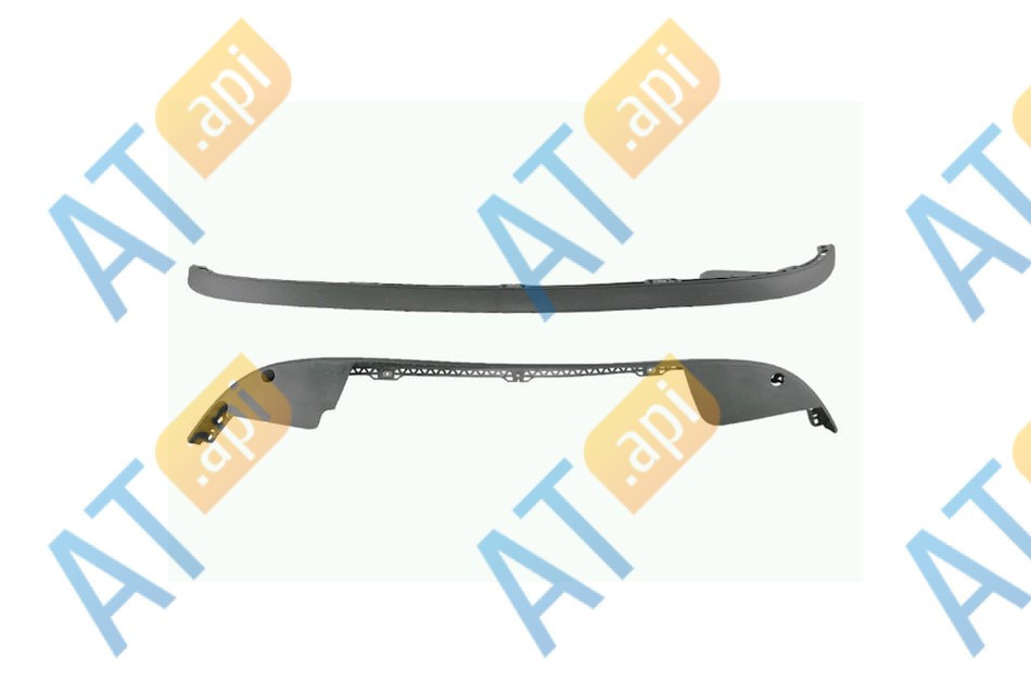 Спойлер бампера для Volkswagen Polo (6N1)