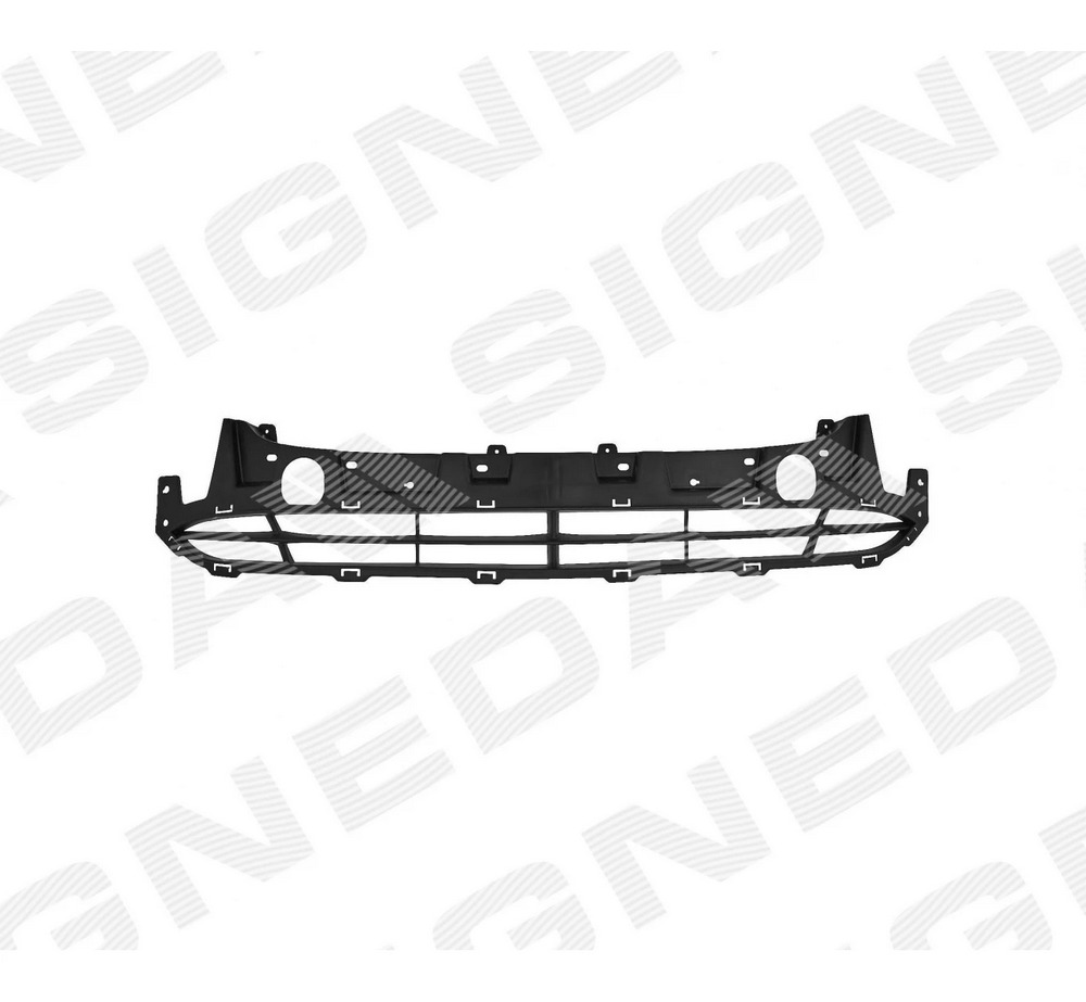 Решетка в бампер (центральная) для Hyundai Santa Fe II (CM)