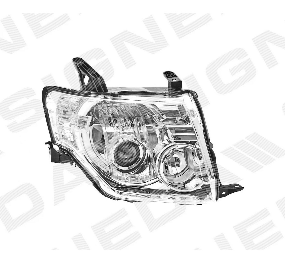 Передняя фара (правая) для Mitsubishi Pajero IV (V80,V90)
