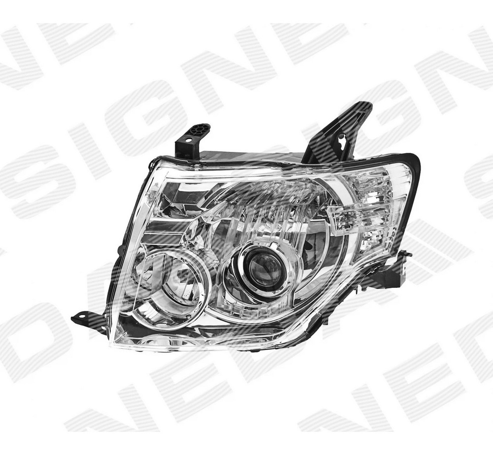 Передняя фара для Mitsubishi Pajero IV (V80,V90) Передняя фара для Mitsubishi Pajero IV (V80,V90)