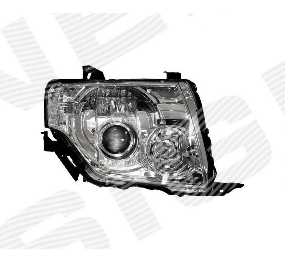 Передняя фара для Mitsubishi Pajero IV (V80,V90) Передняя фара для Mitsubishi Pajero IV (V80,V90)